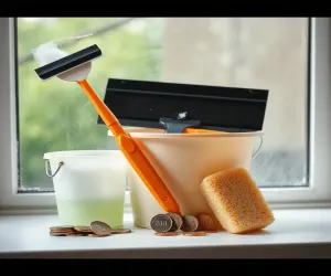 Cena za mycie przeszklen