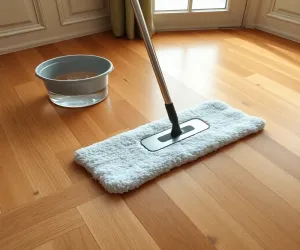 jak myć drewnianą podłogę